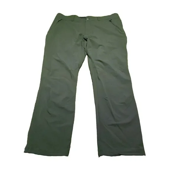 Kuhl Transcendr Pants Men's Size 40x32 Gray Hiking Stretch Chino Zip Pockets - Picture 1 of 6